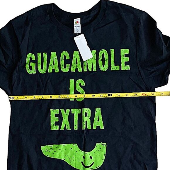 Funny Tee Women’s Size Small T-shirt New Cute Guacamole Is Extra Shirt - Picture 5 of 7